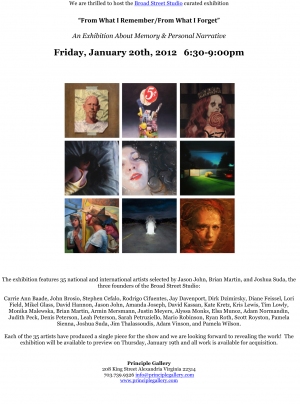 “From What I Remember/From What I Forget” Group Exibition